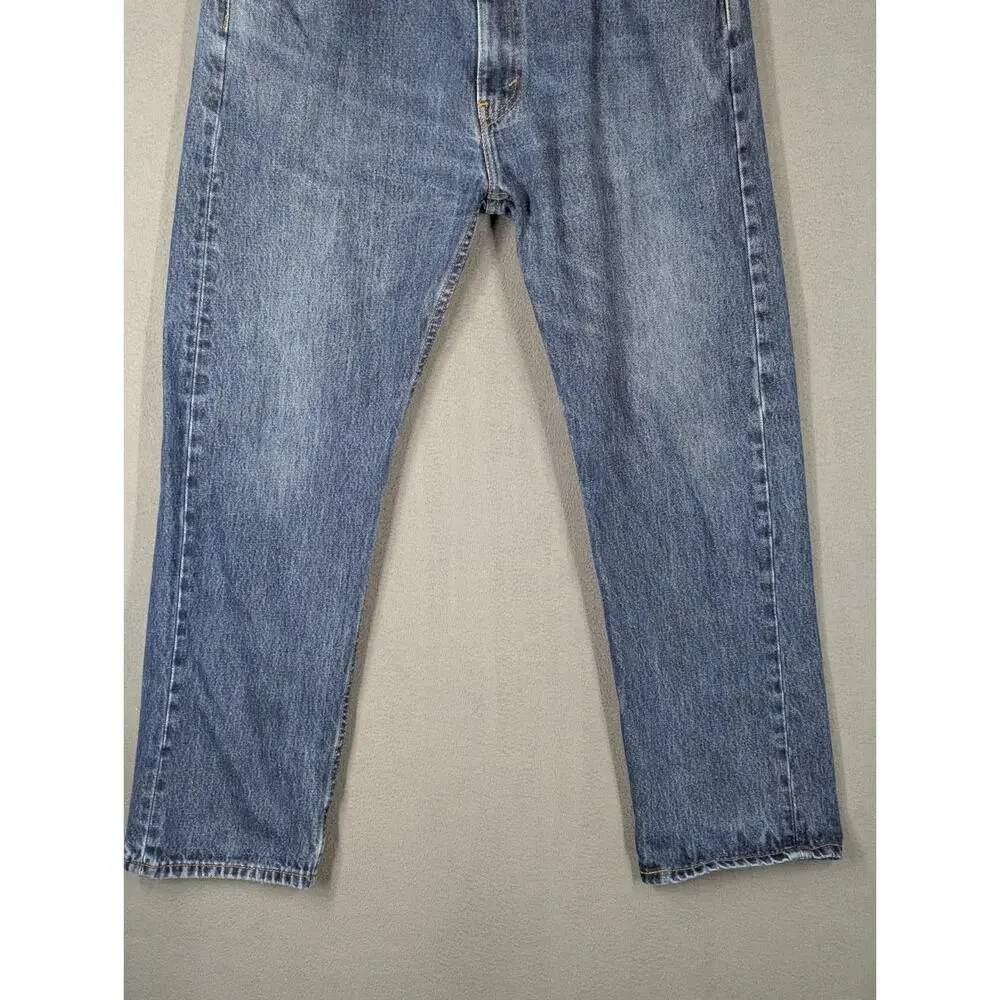 Levi's 505 Jeans Mens 38x30 Regular Fit Straight Leg